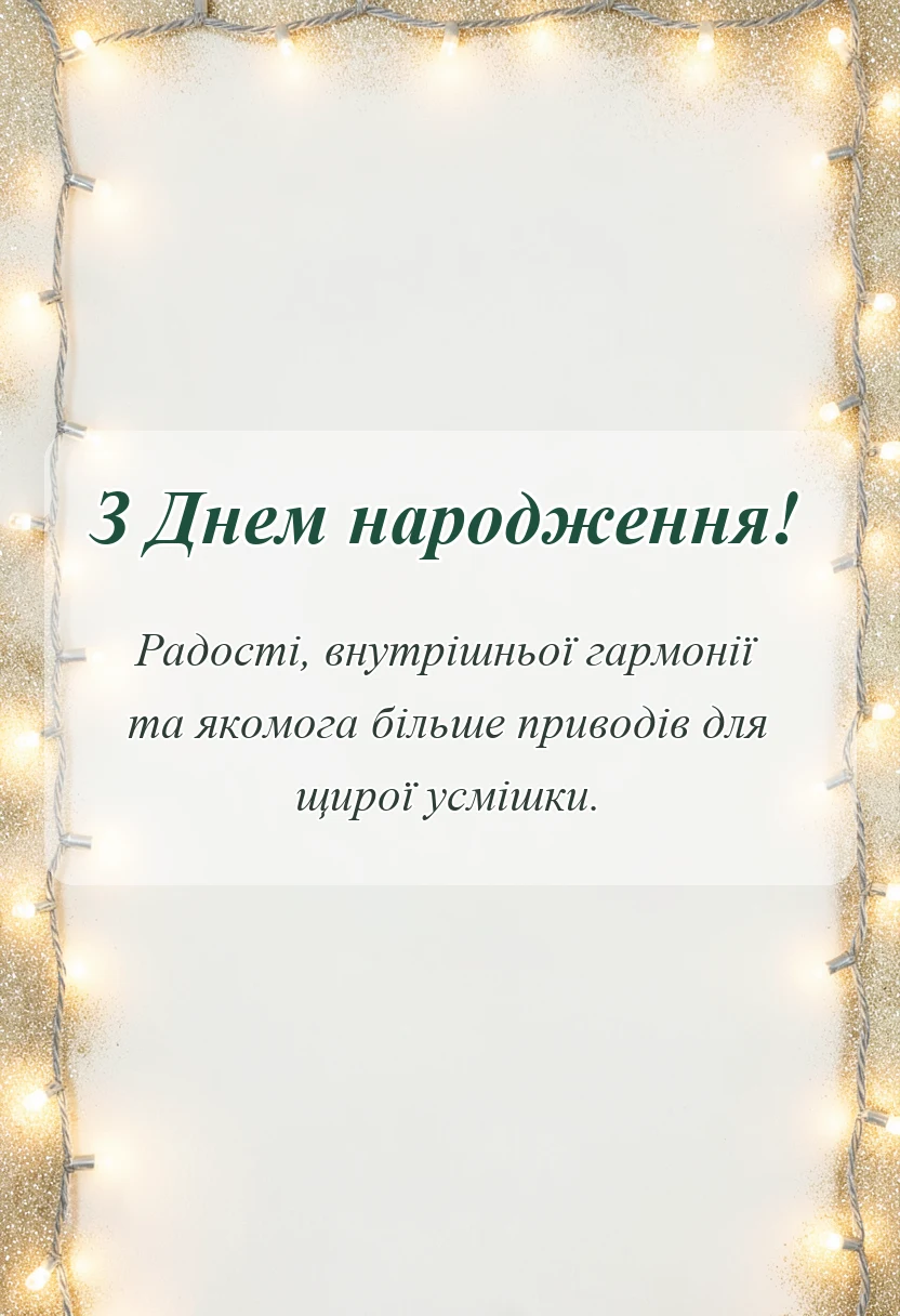 листівка з побажанням - що побажати на свято