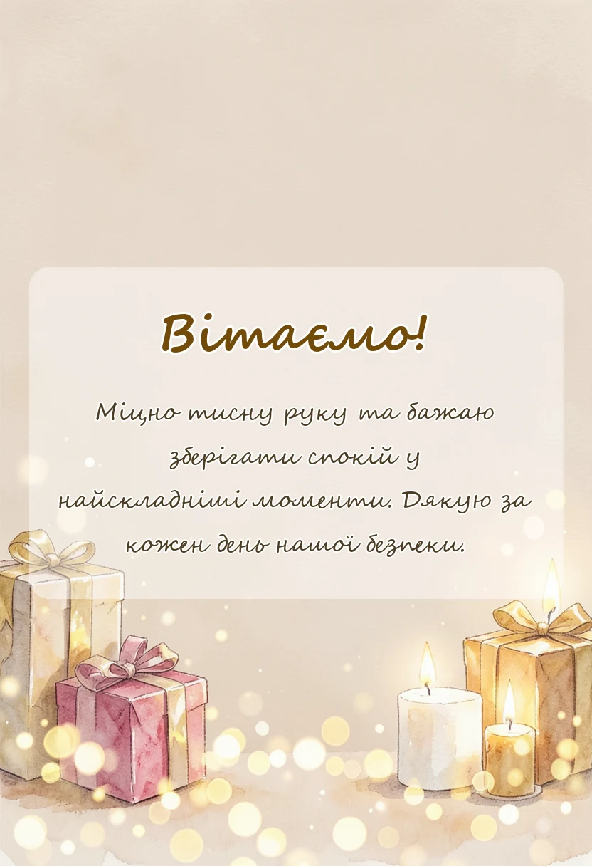 вітальна листівка - привітання з днем збройних сил україни у прозі