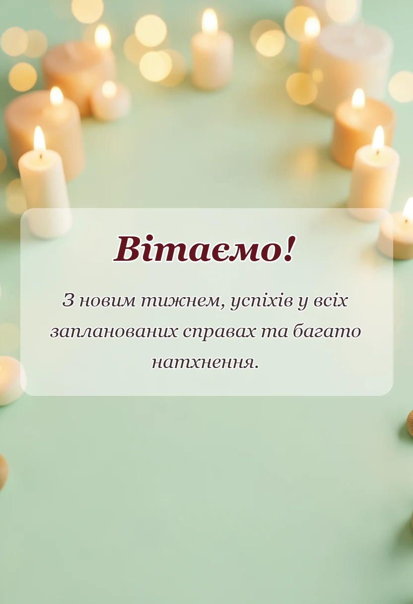 листівка з побажанням - картинки доброго ранку понеділок