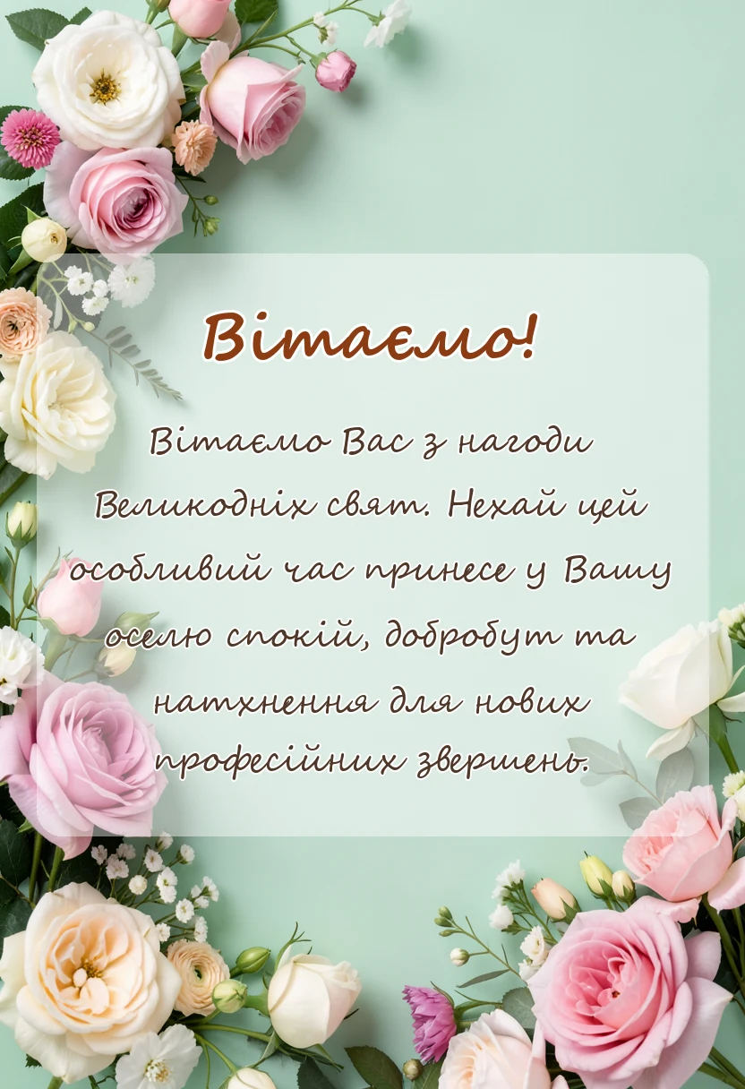 вітальна листівка - листівки з великоднем воістину воскрес