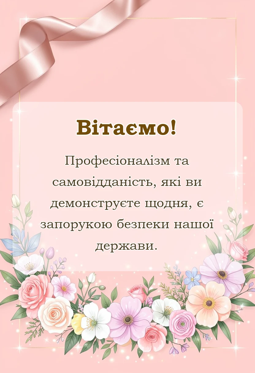 унікальна листівка - привітання з днем рятувальника своїми словами