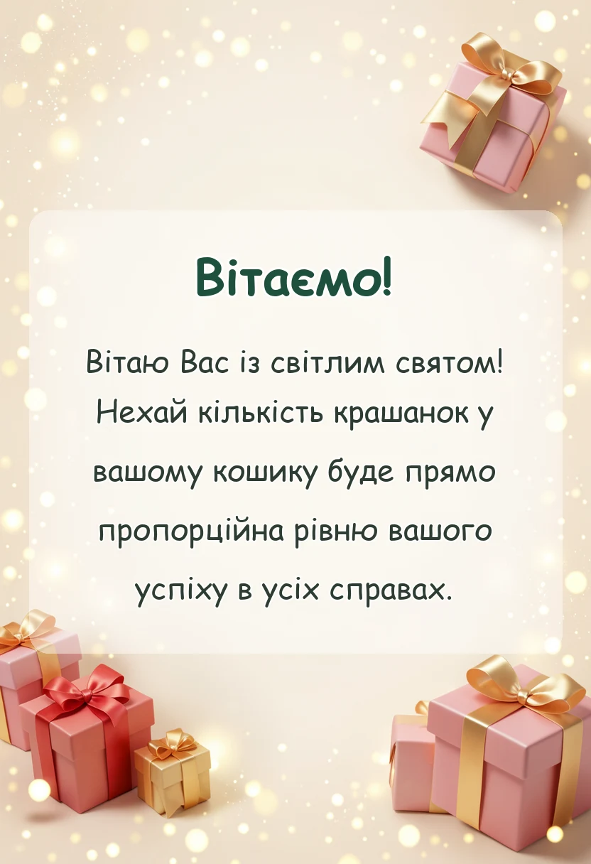 листівка з побажанням - прикольні привітання з пасхою