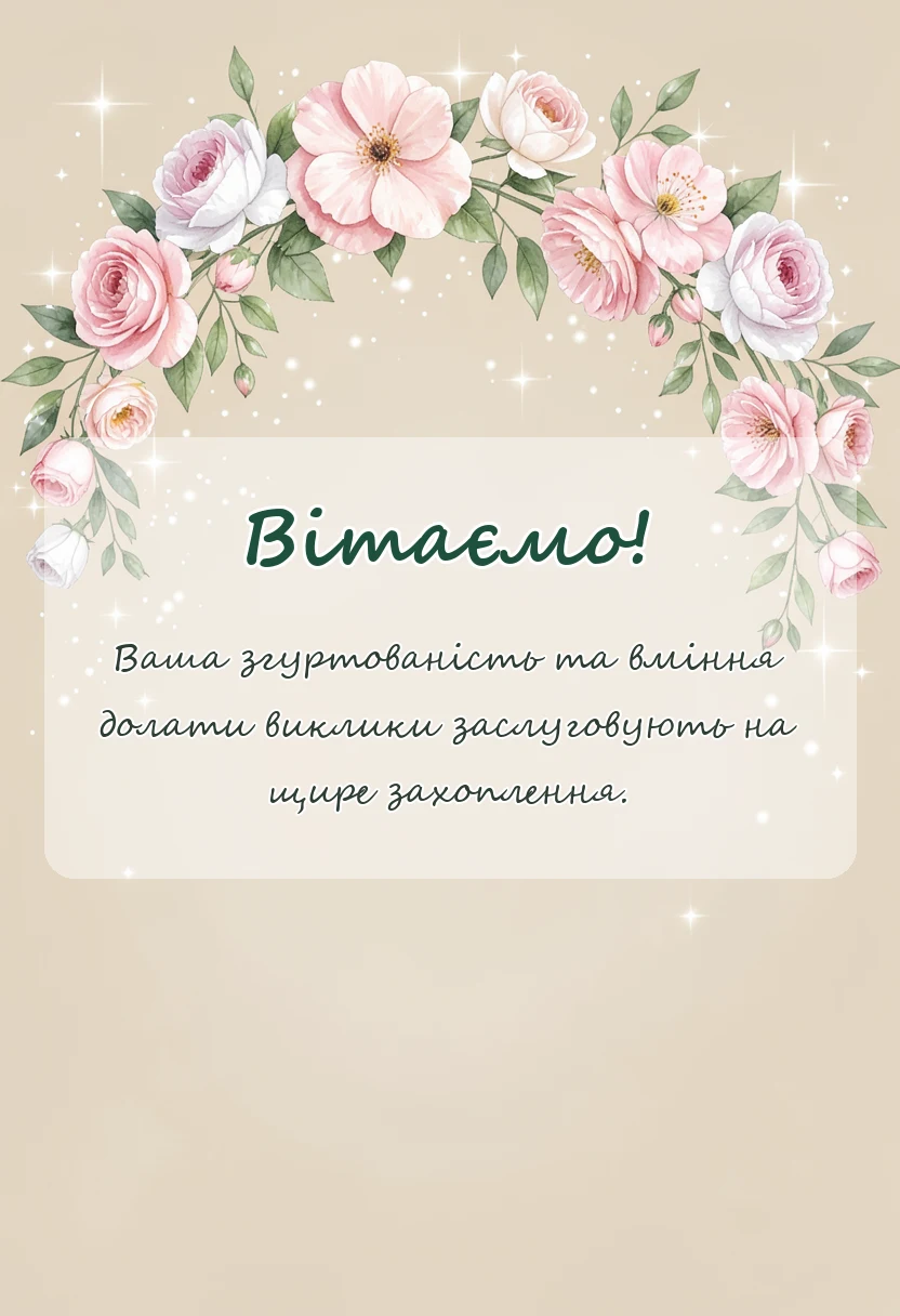 красива листівка: привітання з оксамитовим ювілеєм весілля своїми словами