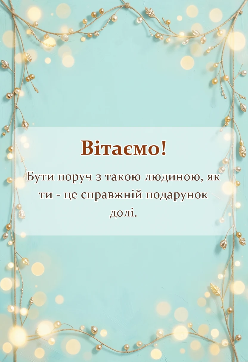 вітальна листівка - слова подяки за добрі справи