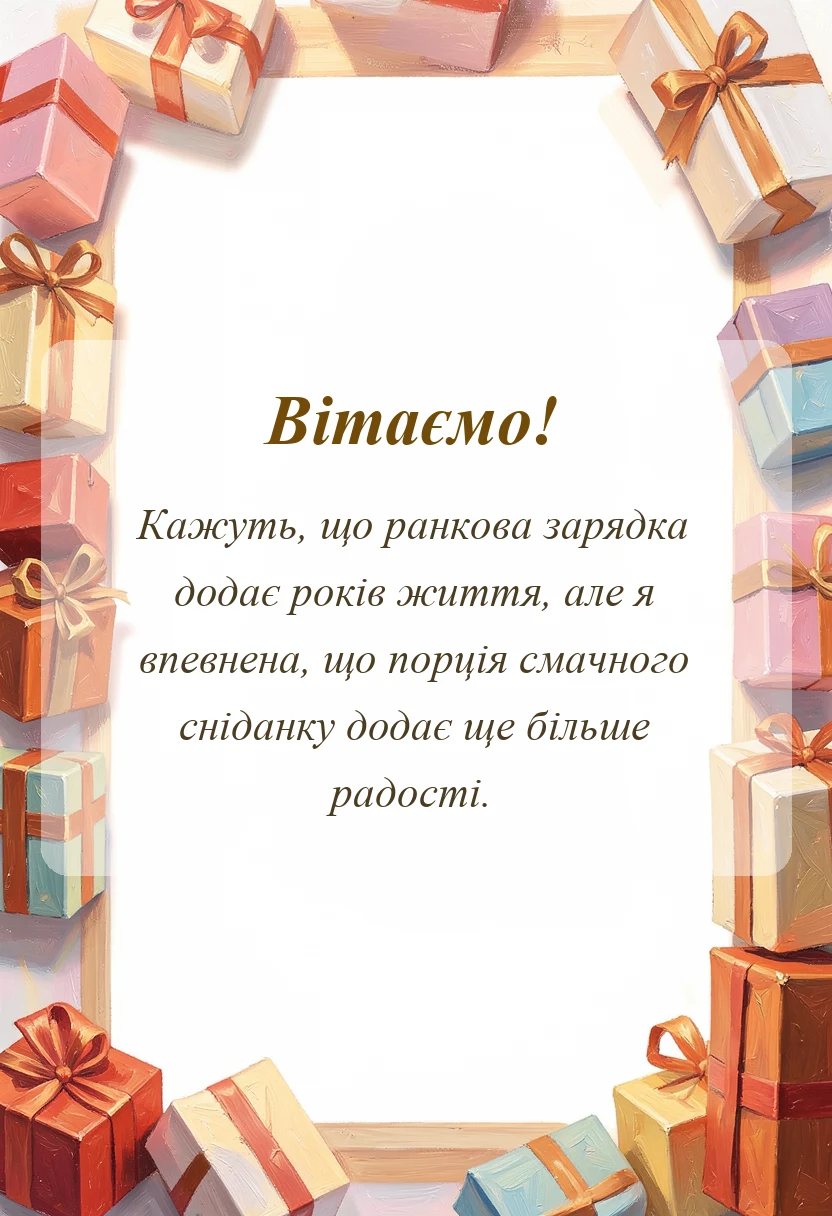 вітальна листівка - смішні цитати доброго ранку
