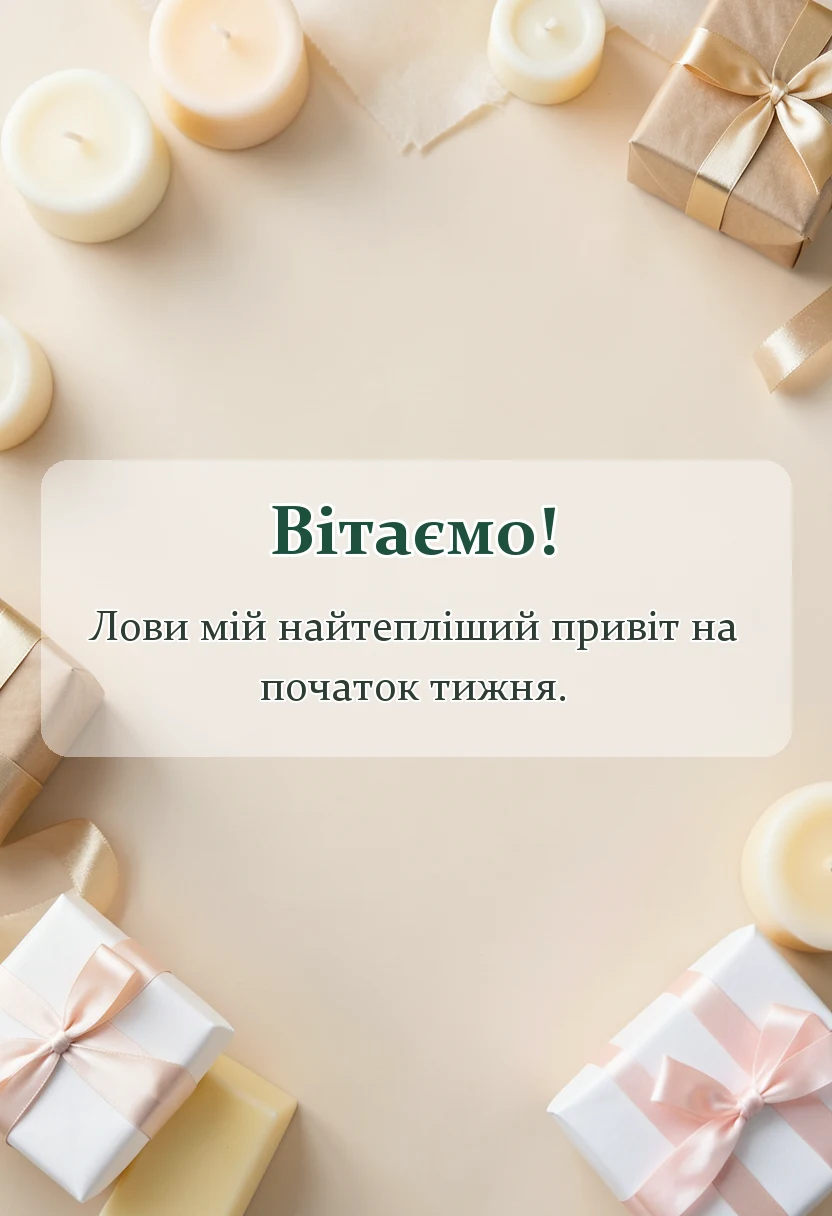 листівка з побажанням - картинки доброго ранку понеділок