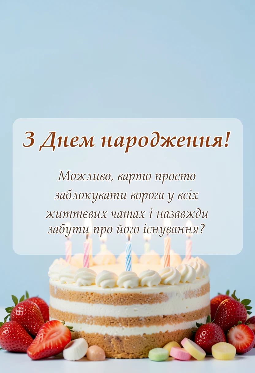 унікальна листівка - побажання україні під час війни