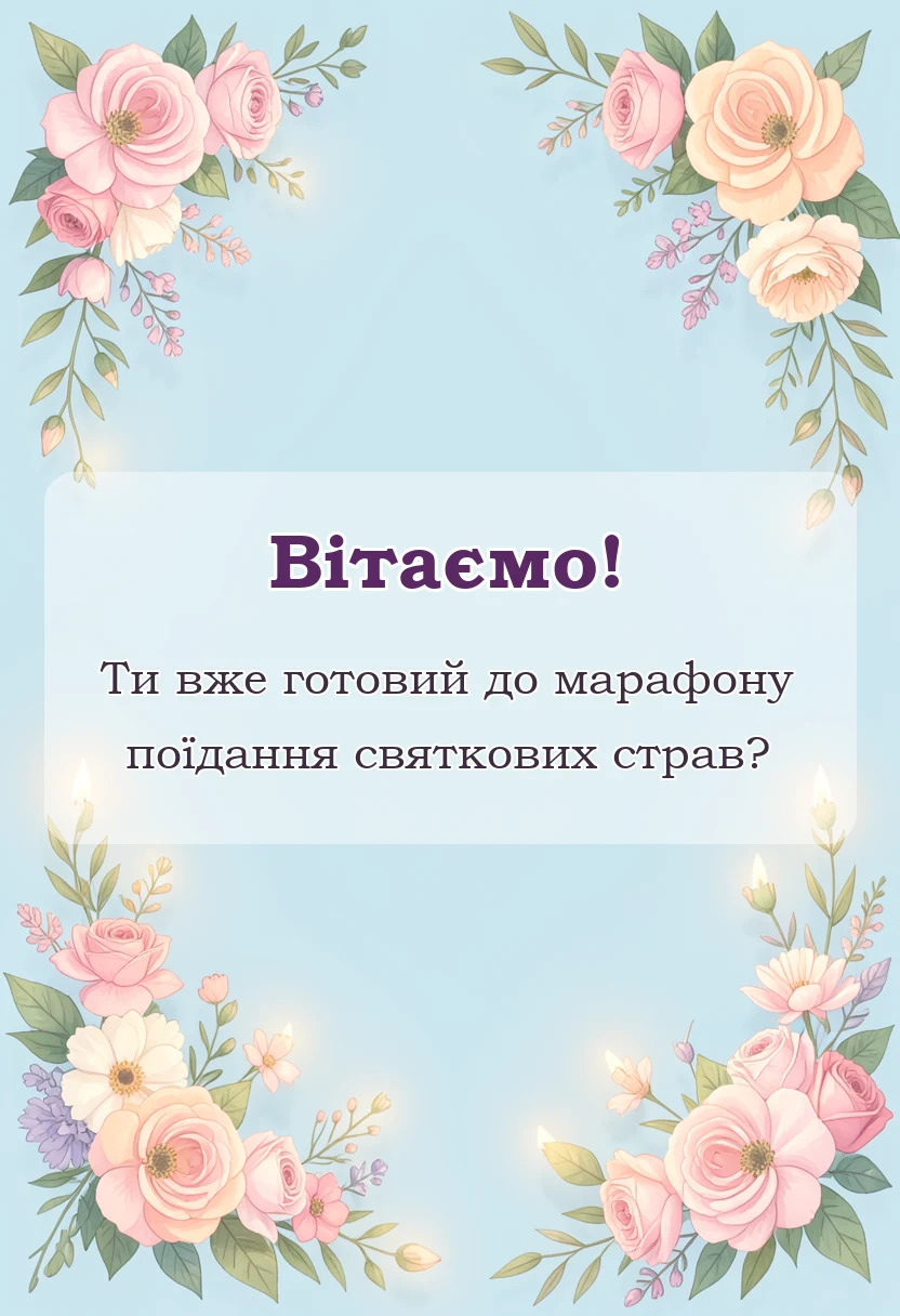святкова картинка: побажання щасливого різдва