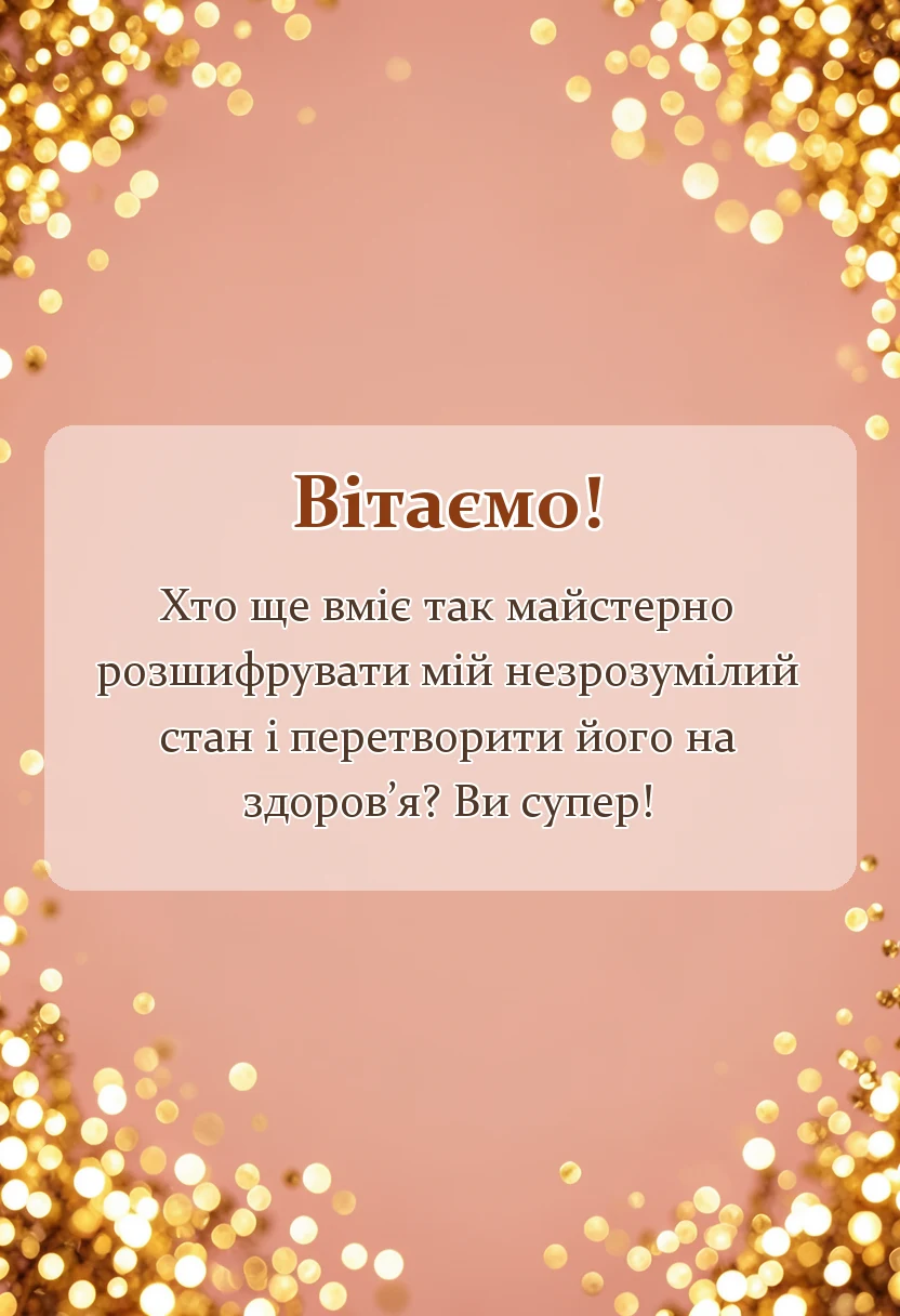 унікальна листівка - слова подяки лікарям