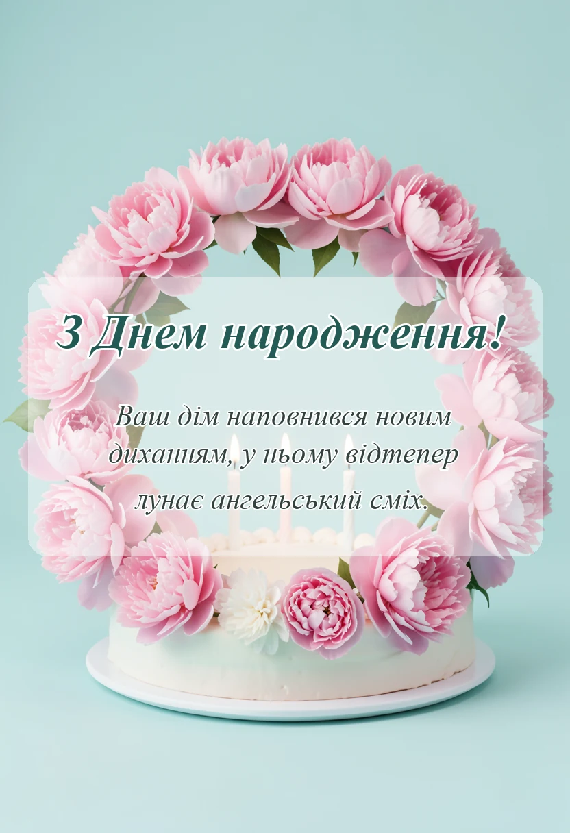 красива листівка: що побажати молодим батькам