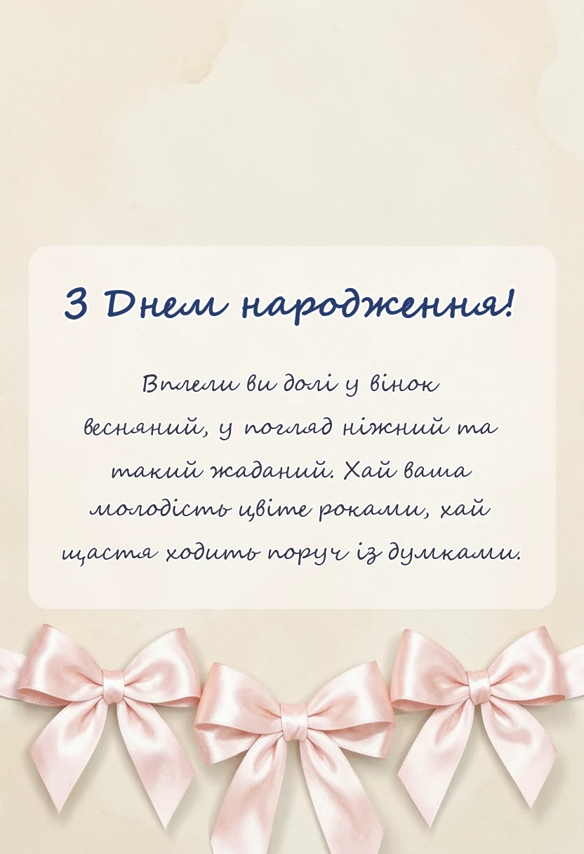 унікальна листівка - що побажати молодій сімї