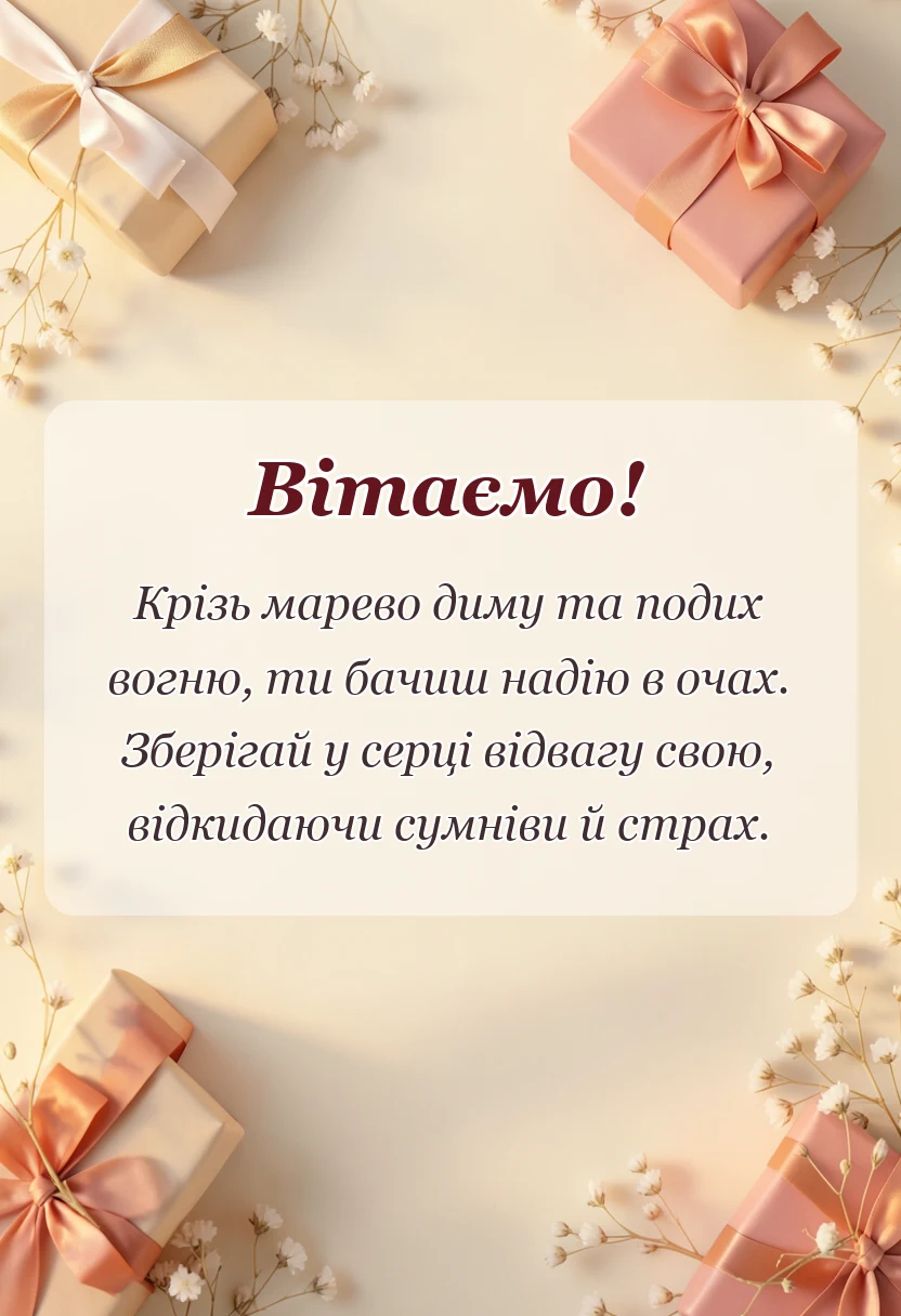 листівка з побажанням - що побажати рятувальнику