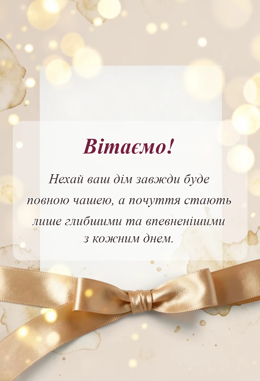 святкова картинка: дерев'яне весілля привітання