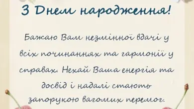 святкова картинка: привітання з днем народження колишньому керівнику офіційні короткі своїми словами