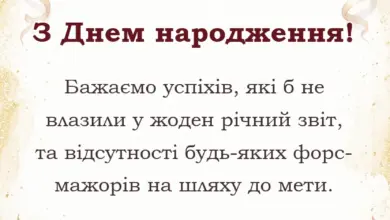 святкова картинка: прикольне привітання з днем народження шефу