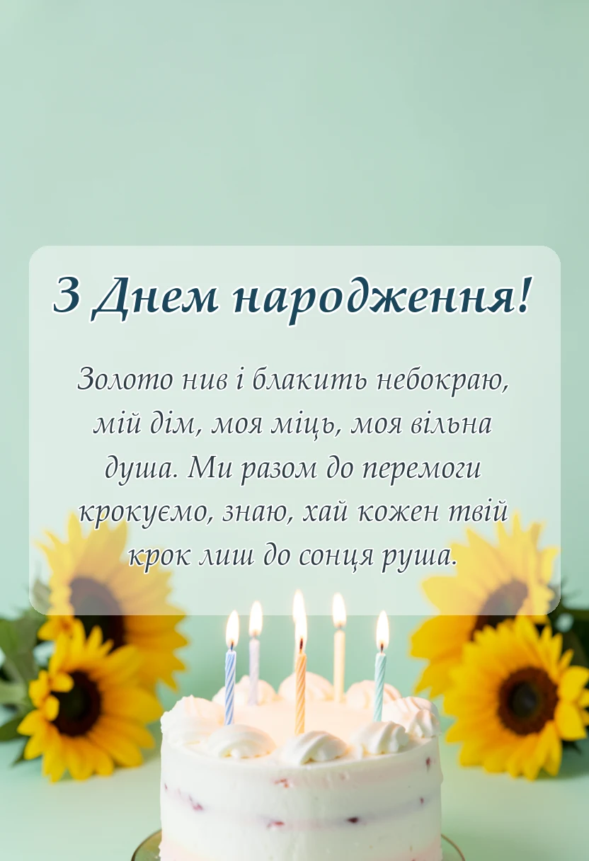 унікальна листівка - побажання україні під час війни