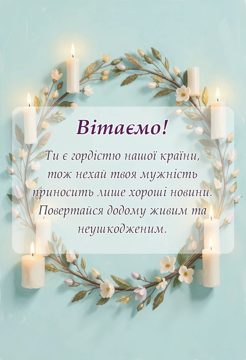 листівка з побажанням - привітання з днем збройних сил україни у прозі