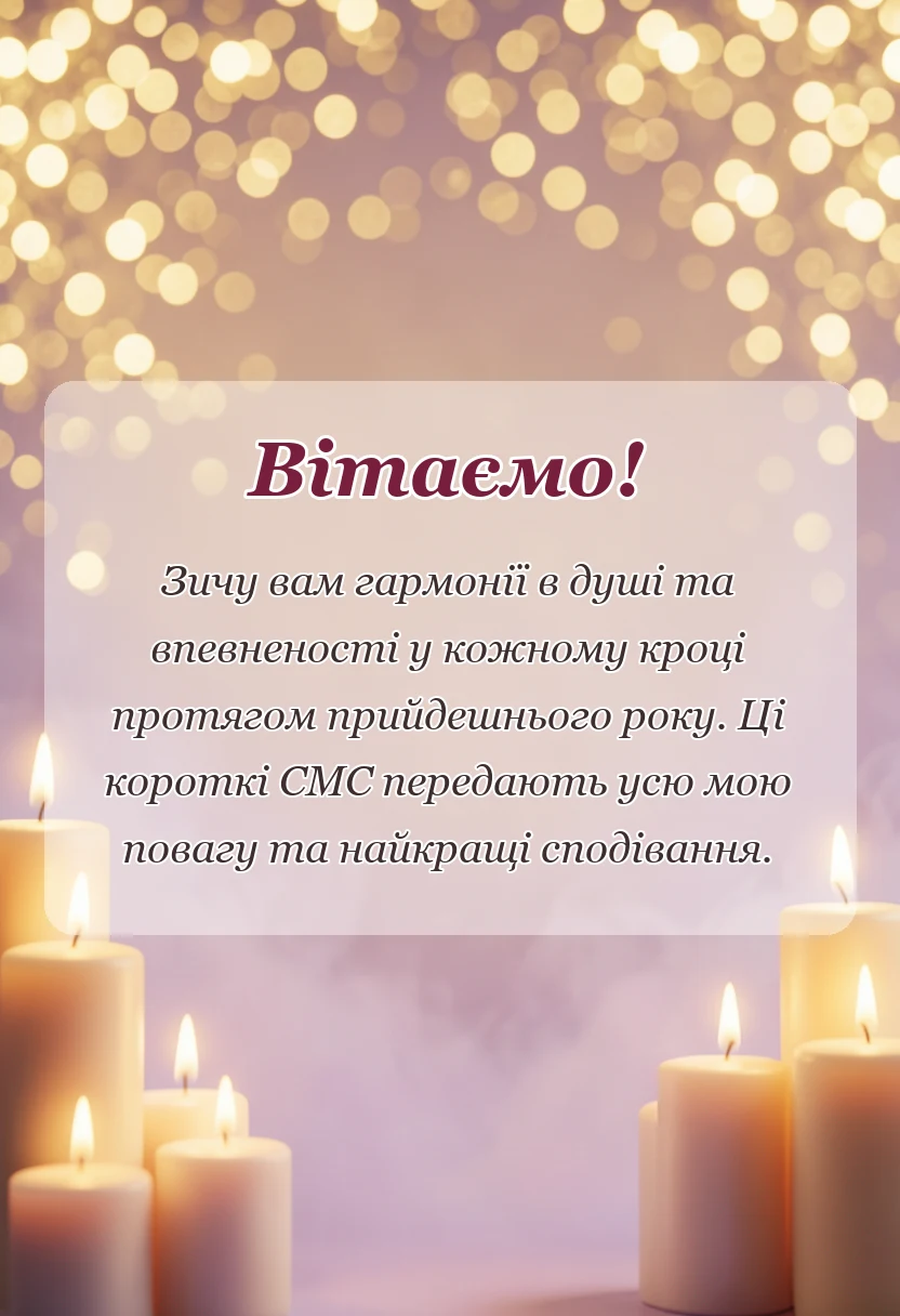 красива листівка: привітання з новим роком в прозі своїми словами