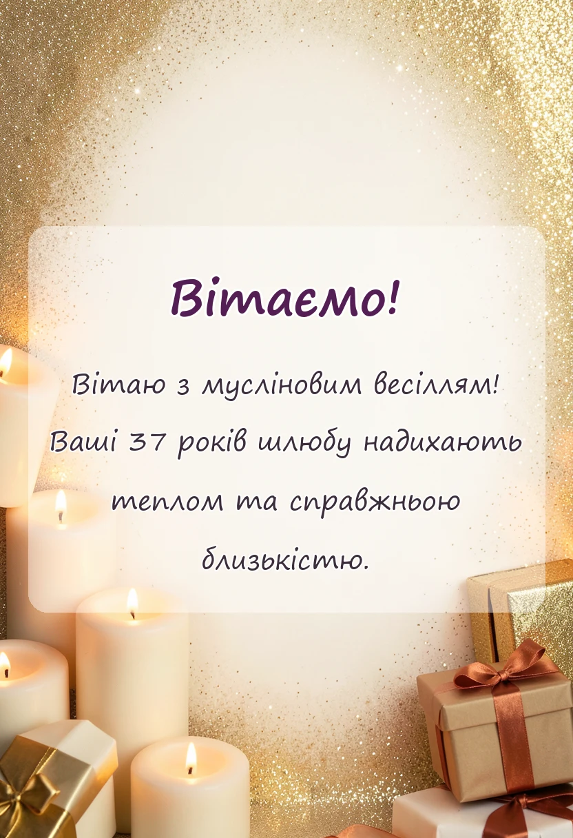 святкова картинка: річниця весілля 37 років картинки