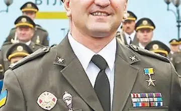 Портрет Ігоря Гордійчука в уніформі Збройних Сил України
